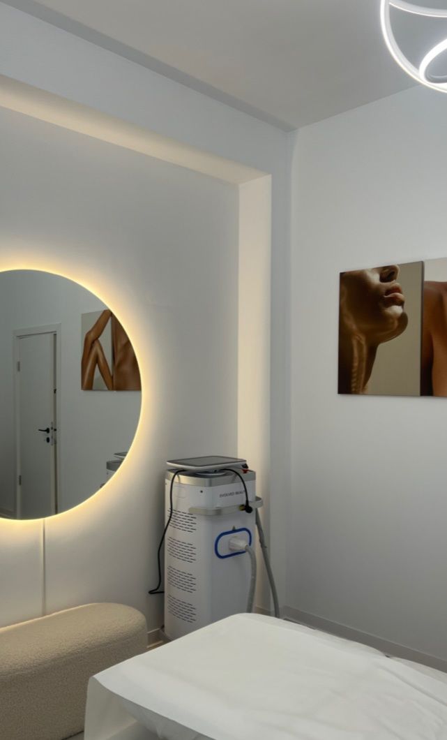 SkinAndSoul Beauty Studio tööruum Tallinnas - aparaadne kehavormimine ja näohooldused